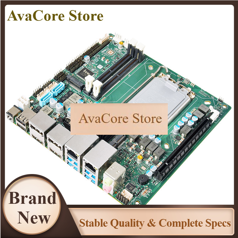 Lga 1700 Ddr5 Itx Motherboard - لوحة أم AvaCoreITX610B صناعية صغيرة الحجم