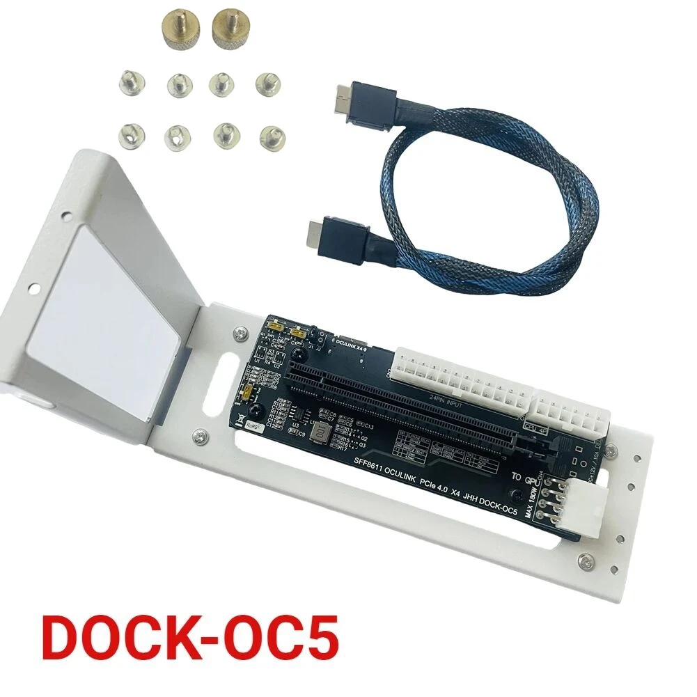 External Gpu Dock Pcie 4.0 Oculink - بطاقة رسومات لابتوب خارجي ، قاعدة