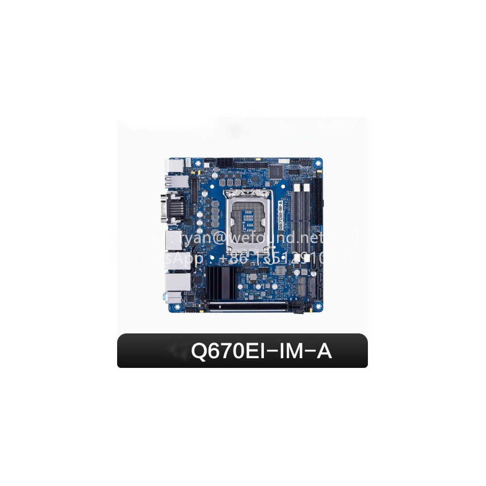Lga 1700 Ddr5 Itx Motherboard - اللوحة الأم Q670EI-IM-A mini-ITX مقبس LGA1700