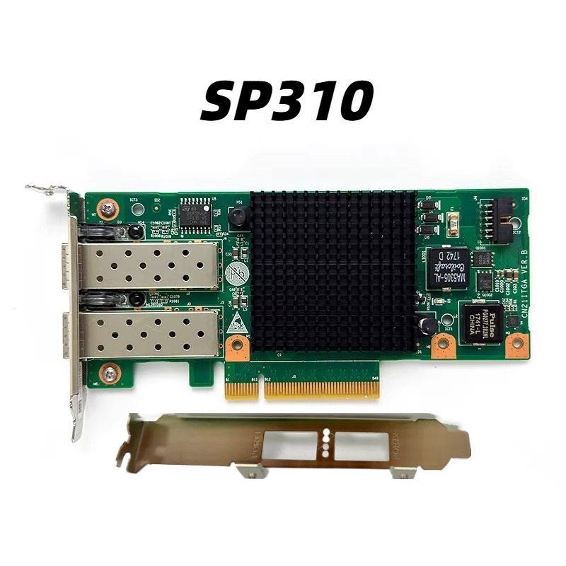 10Gb Sfp+ Pcie Network Card Dual Port - بطاقة شبكة SP310 10 جيجا بايت