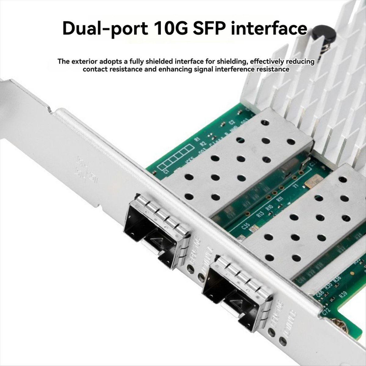 10Gb Sfp+ Pcie Network Card Dual Port - مستقر - X520-DA1 10 جيجا بايت