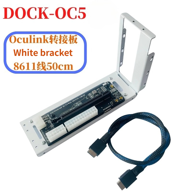 External Gpu Dock Pcie 4.0 Oculink - كمبيوتر محمول eGPU Oculink M.2 NVMe