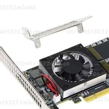 Quad M.2 Nvme Pcie Bifurcation Card - بطاقة توسعة PEX8747 PCIe 3.0 X8