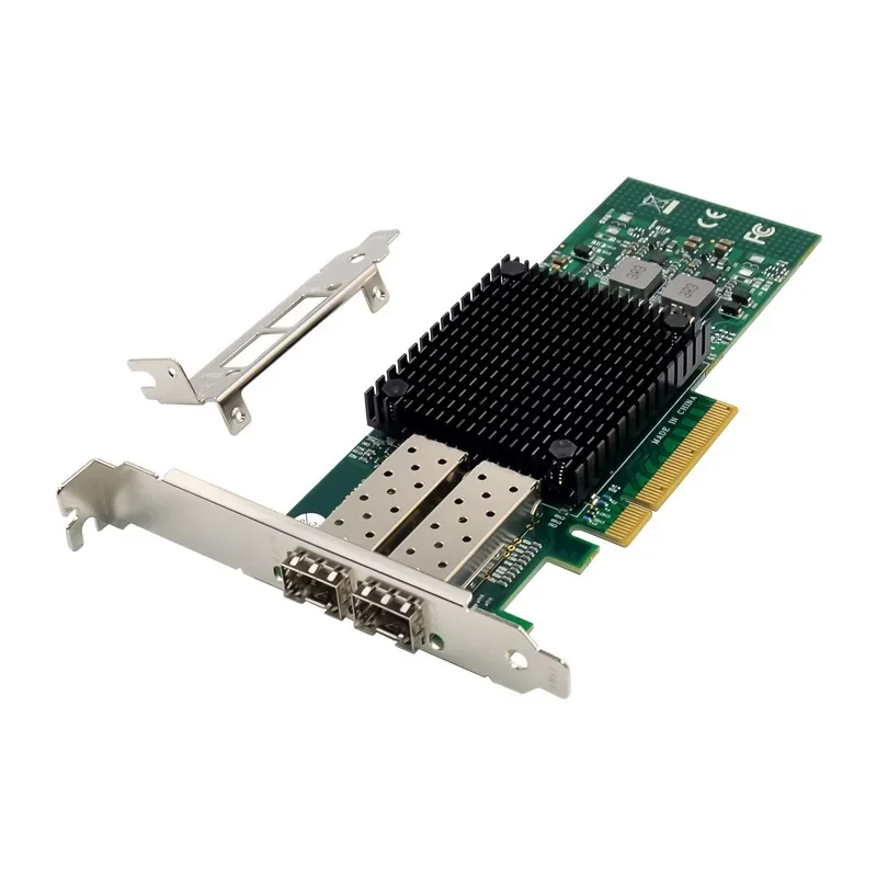 10Gb Sfp+ Pcie Network Card Dual Port - PCI-E X8 ثنائي المنفذ 10G SFP