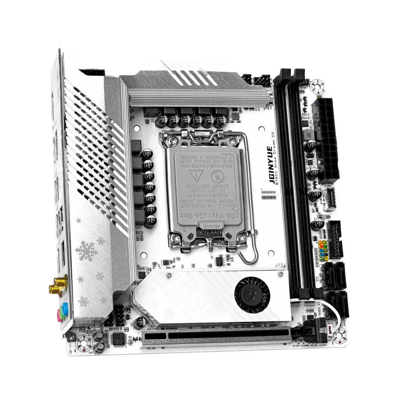 اللوحة الأم JGINYUE B760i LGA  - مراجعة Lga 1700 Ddr5 Itx Motherboard وسعره