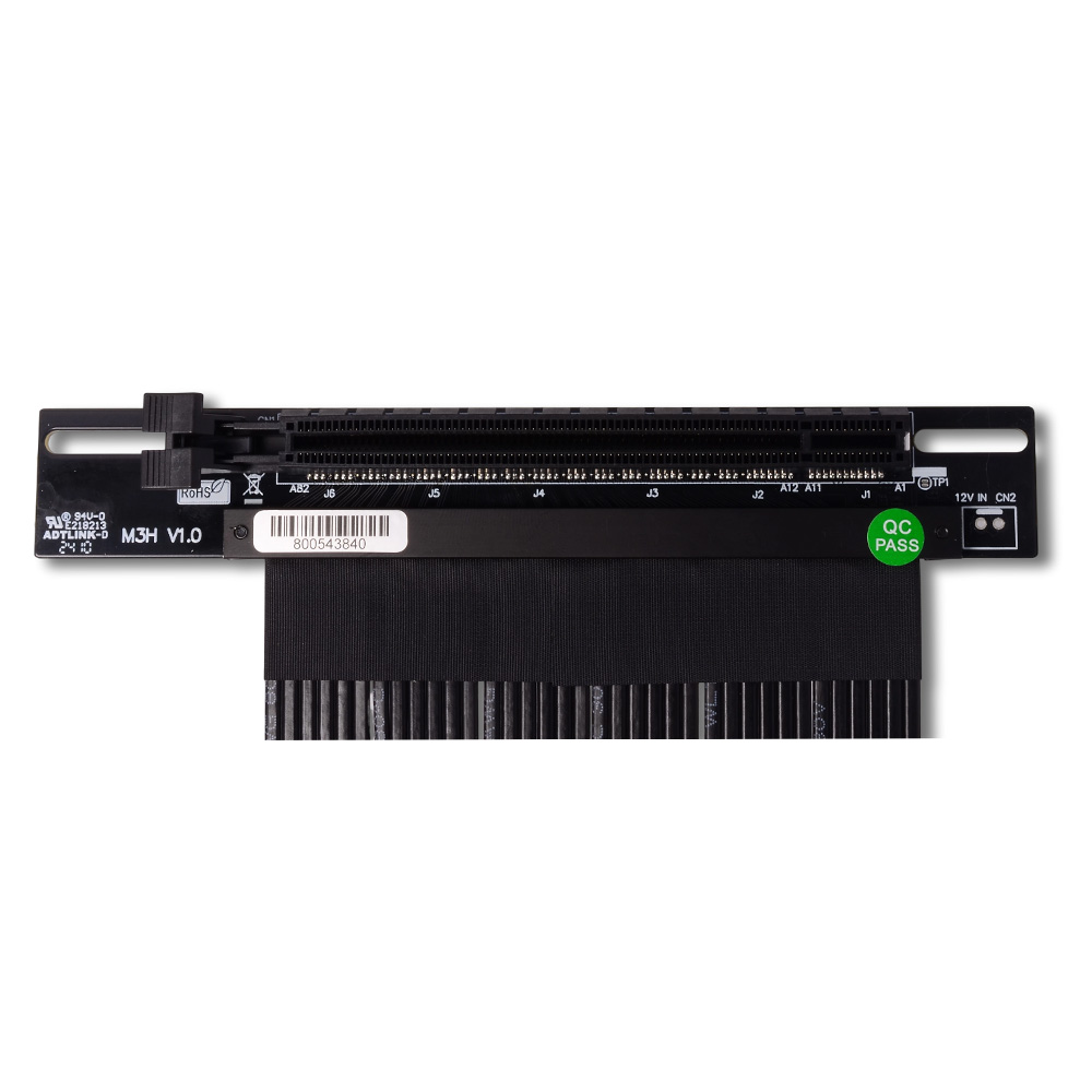 الناهض الفضة PCIe 4.0X16 إلى X - مراجعة Pcie 4.0 X16 Riser Cable 90 Degree وسعره