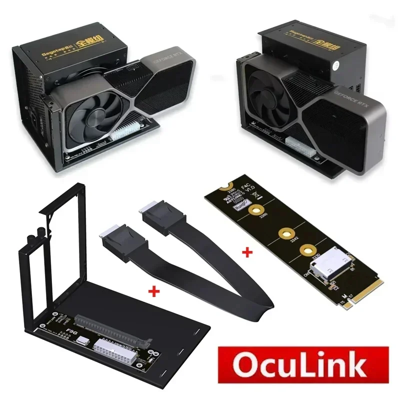 محول F9G 64Gbps OcuLink إلى PC - مراجعة External Gpu Dock Pcie 4.0 Oculink وسعره