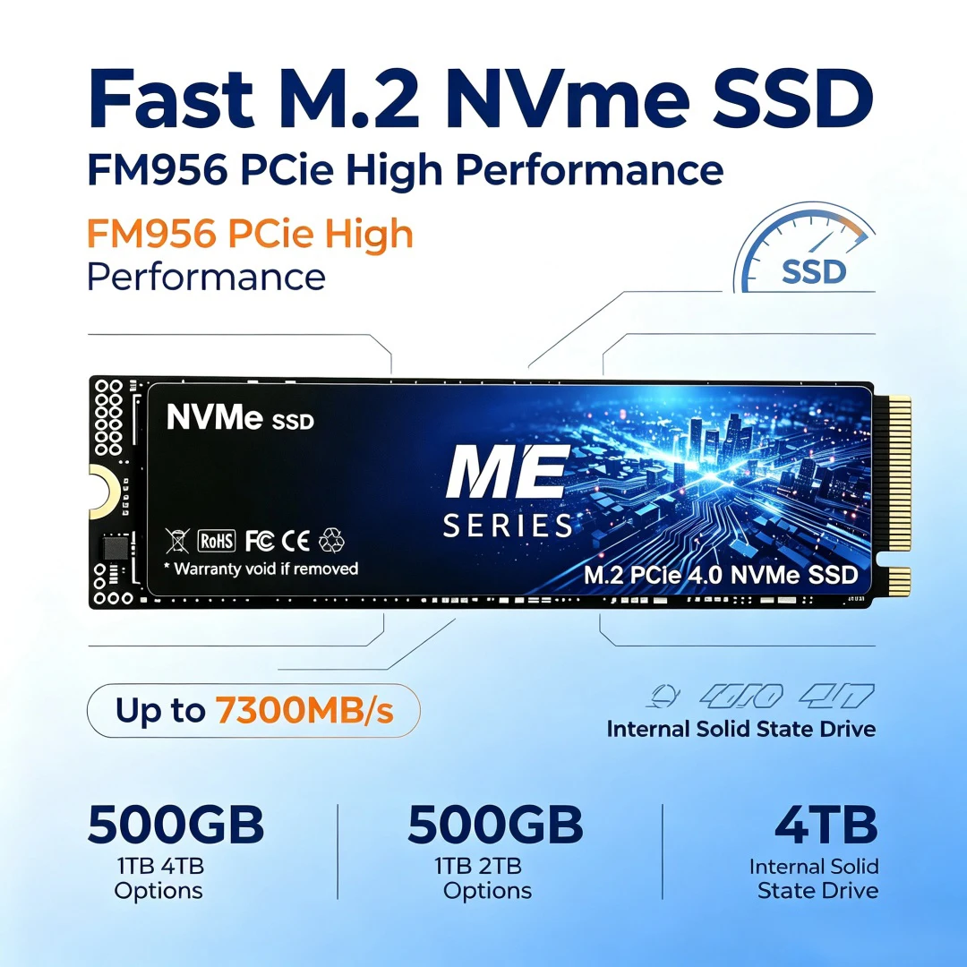 قرص SSD من ME بسعة 500 جيجاباي - مراجعة M.2 Nvme 4Tb Pcie 4.0 Ssd وسعره