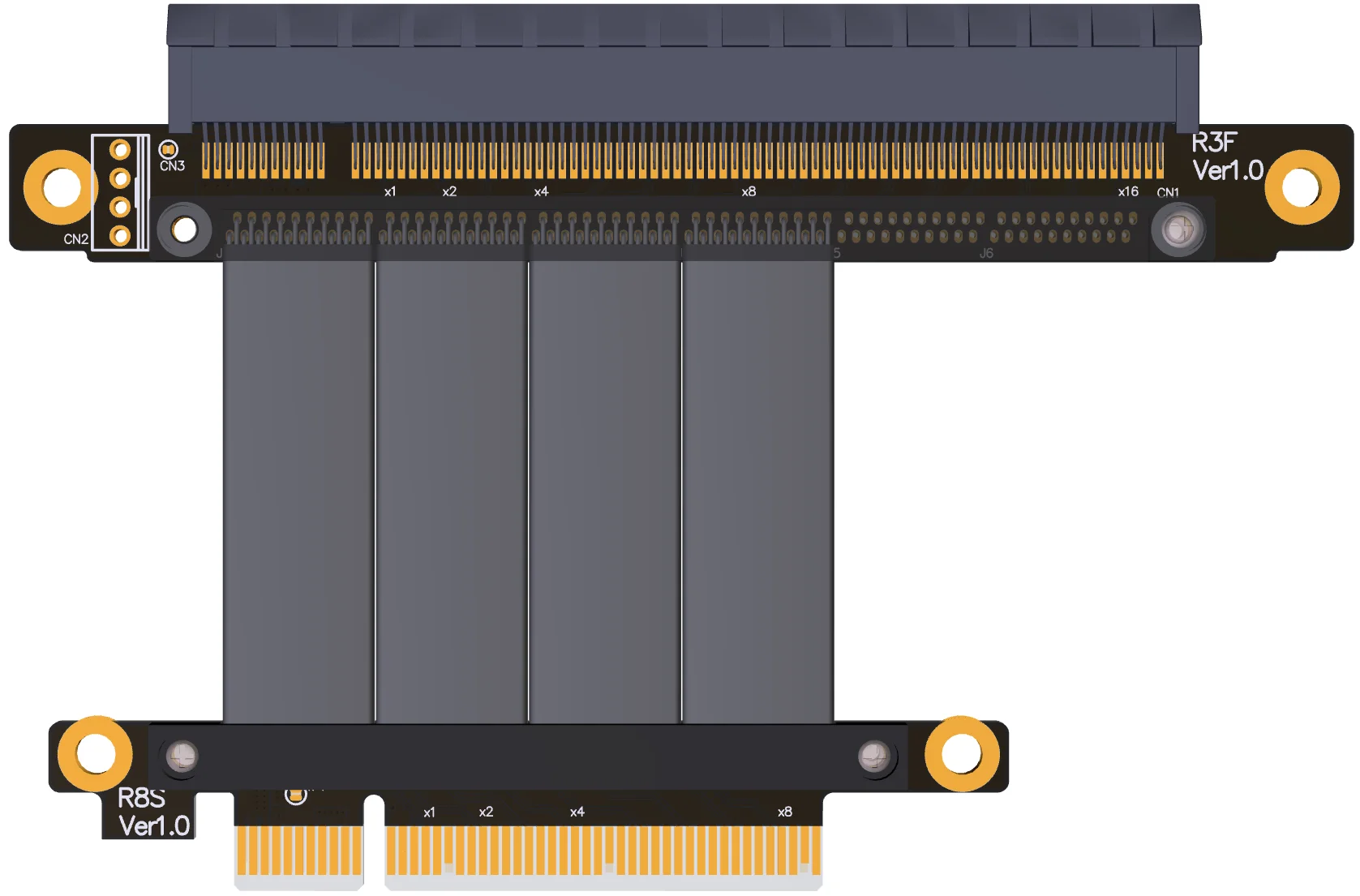 كابل تمديد ADT-Link PCI-E 5.0  - مراجعة Pcie 4.0 X16 Riser Cable 90 Degree وسعره
