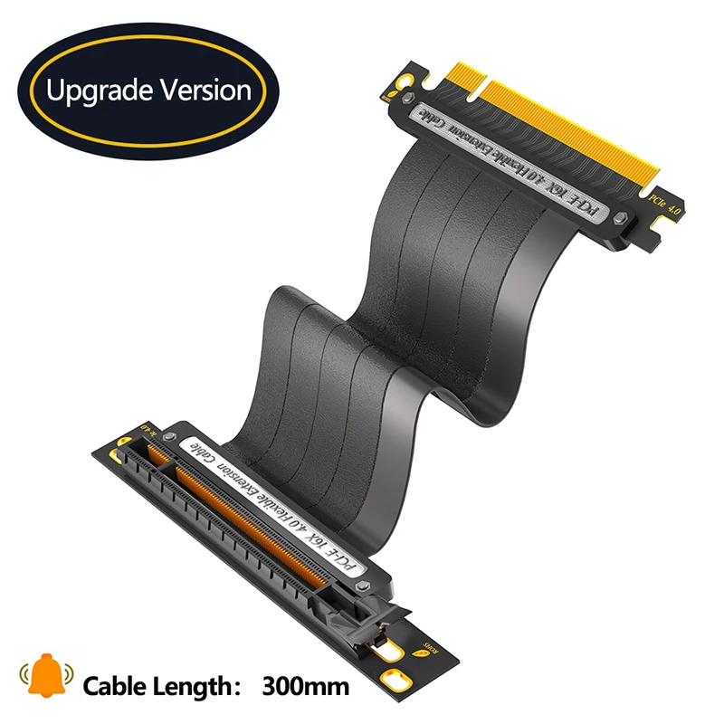 90 درجة PCI-E X16 4.0 كابل مرن - مراجعة Pcie 4.0 X16 Riser Cable 90 Degree وسعره