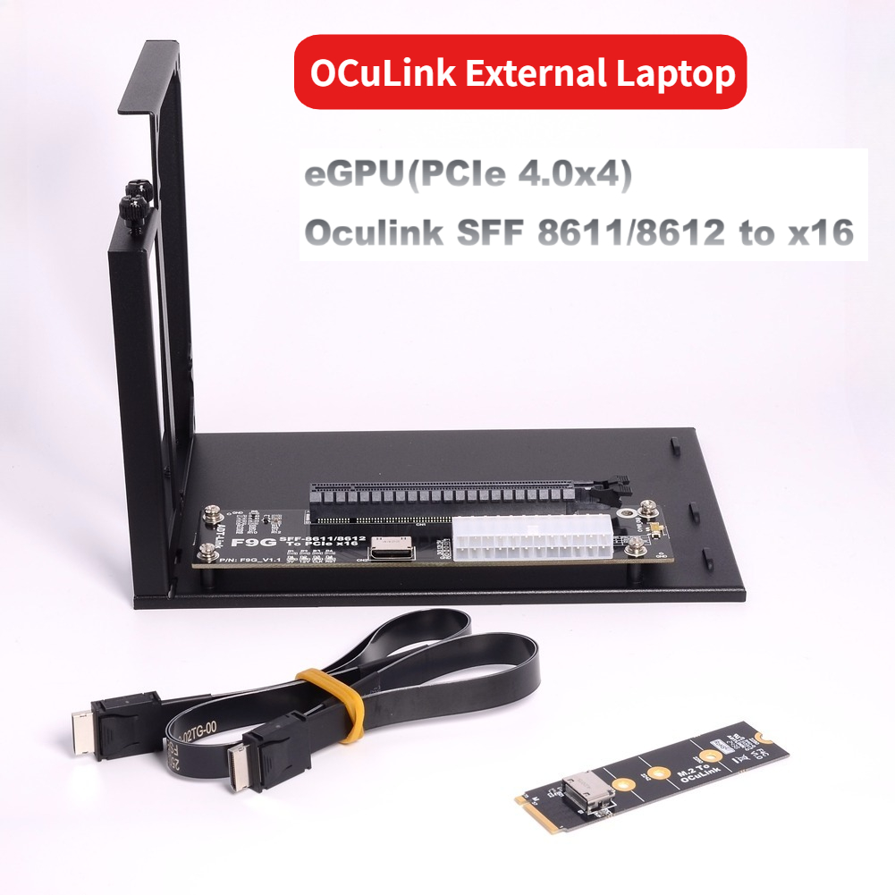 PCIe 4.0 X4 OCuLink أجهزة الكم - مراجعة External Gpu Dock Pcie 4.0 Oculink وسعره