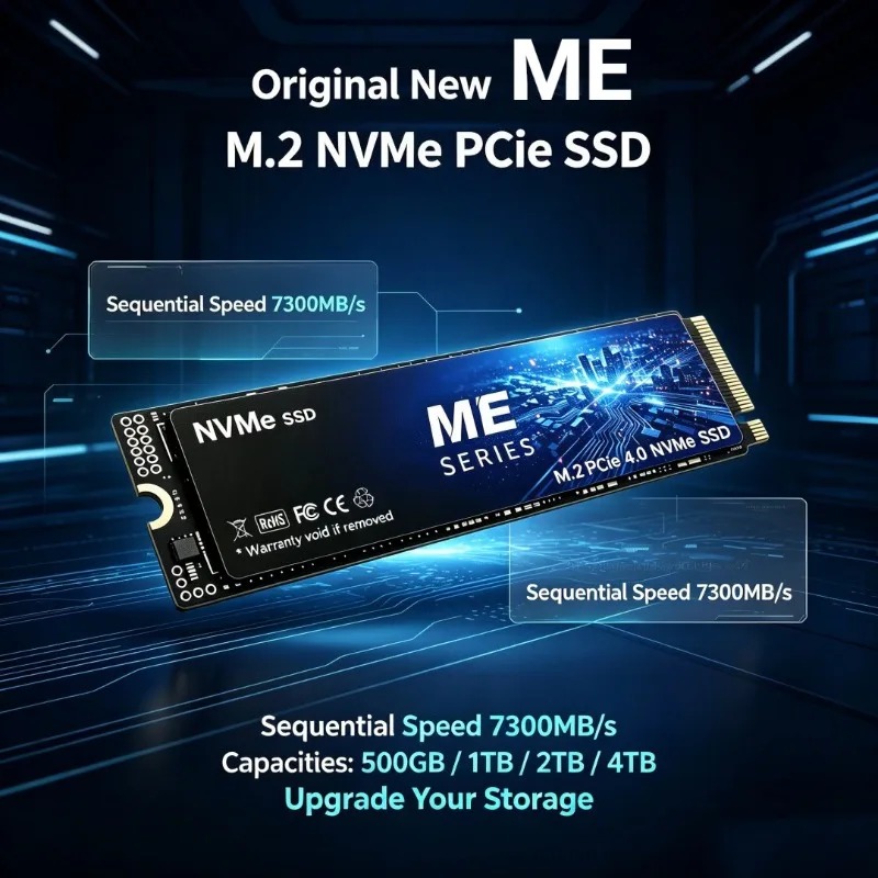 سرعة قراءة متتابعة 7300 ميجابا - مراجعة M.2 Nvme 4Tb Pcie 4.0 Ssd وسعره