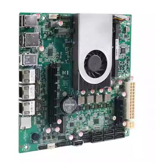 لوحة أم Beikong N150 NAS مع 6  - مراجعة Nas Motherboard N100 6 Sata وسعره
