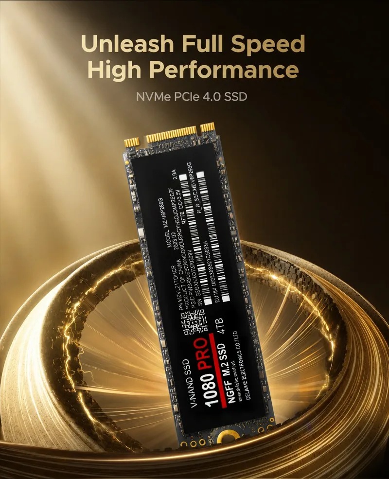 قرص تخزين SSD أصلي 100٪ طراز 1 - مراجعة M.2 Nvme 4Tb Pcie 4.0 Ssd وسعره