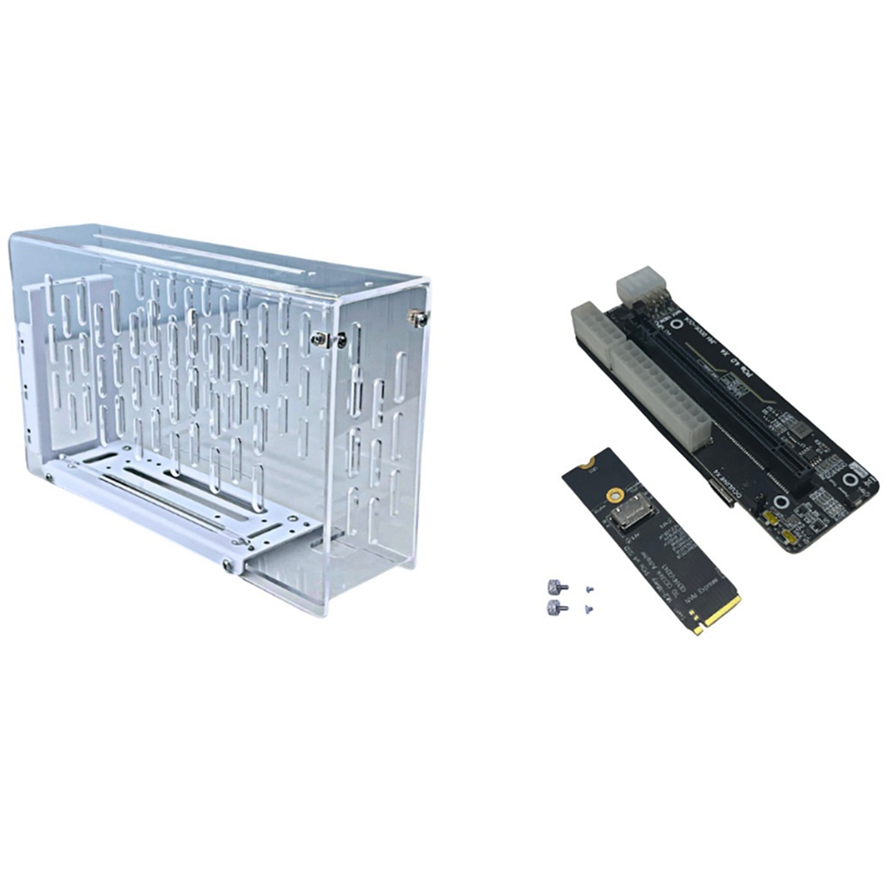 VEHO - علبة بطاقة رسومات خارجي - مراجعة External Gpu Dock Pcie 4.0 Oculink وسعره
