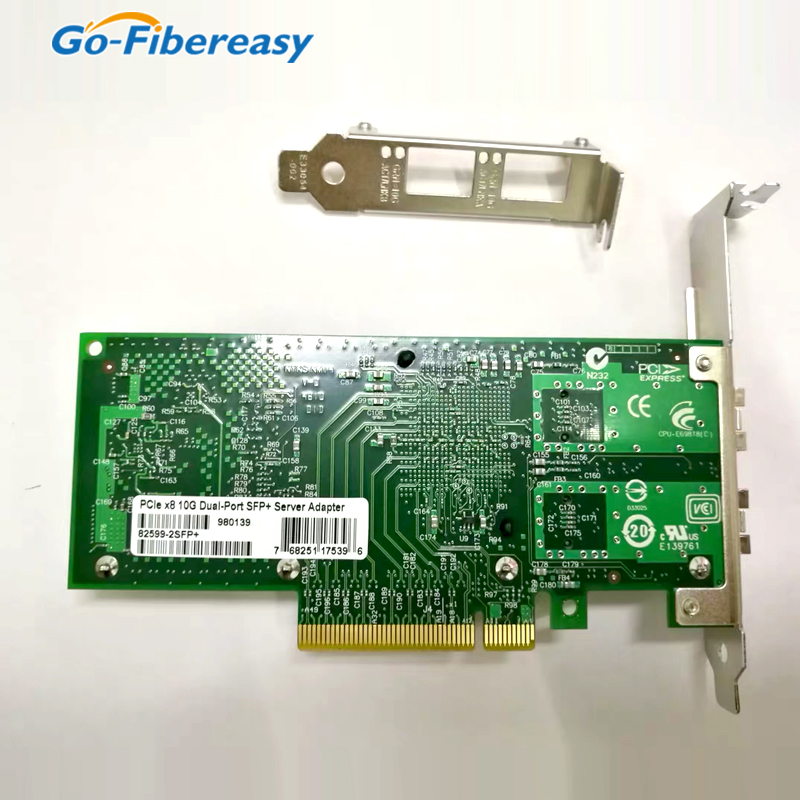 بطاقة شبكة X520-DA2 10Gb SFP+P - مراجعة 10Gb Sfp+ Pcie Network Card Dual Port وسعره