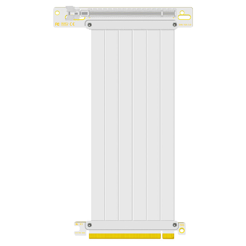 TEUCER PCI-E 4.0 X16 كابل Rise - مراجعة Pcie 4.0 X16 Riser Cable 90 Degree وسعره