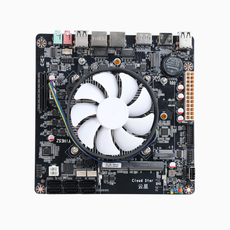 لوحة أم N100/N150 NAS DDR4 مع  - مراجعة Nas Motherboard N100 6 Sata وسعره