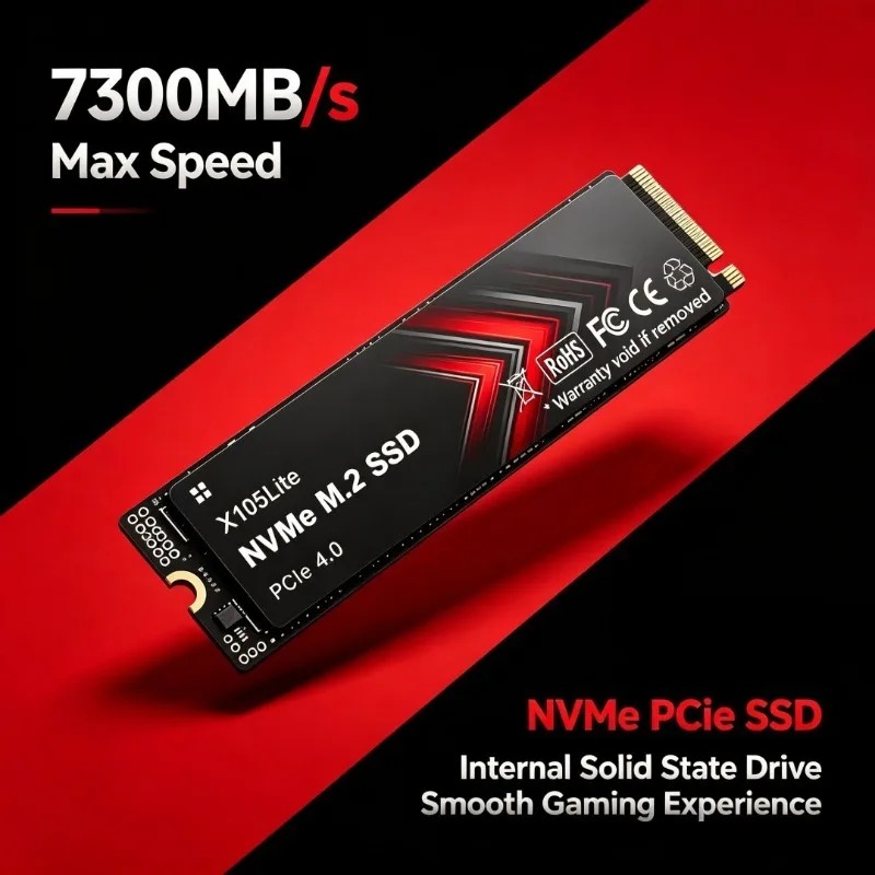 X105Lite 500GB-4TB M.2 PCIe 4. - مراجعة M.2 Nvme 4Tb Pcie 4.0 Ssd وسعره