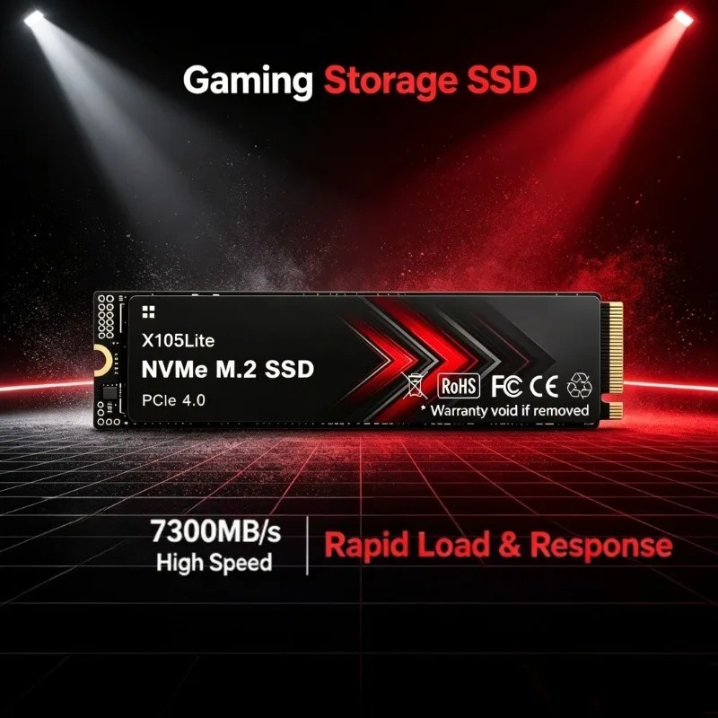 X105Lite 500GB-4TB M.2 PCIe 4. - مراجعة M.2 Nvme 4Tb Pcie 4.0 Ssd وسعره