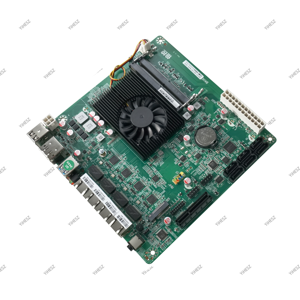 لوحة أم N5105 رباعية النواة N1 - مراجعة Nas Motherboard N100 6 Sata وسعره