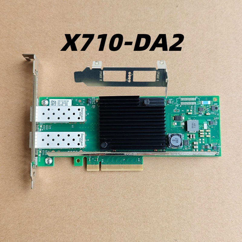 X710-DA2 ثنائي المنفذ 10 جيجا  - مراجعة 10Gb Sfp+ Pcie Network Card Dual Port وسعره
