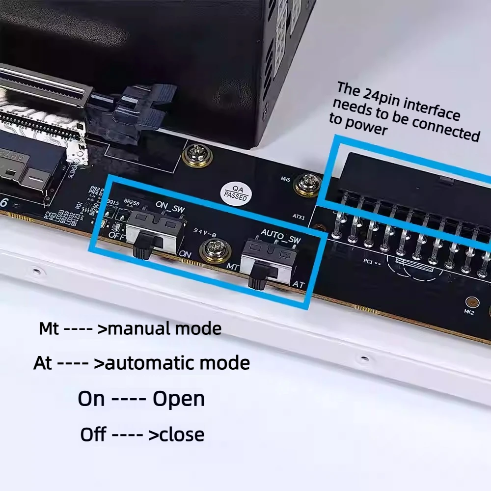حامل بطاقة رسومات خارجية Dual  - مراجعة External Gpu Dock Pcie 4.0 Oculink وسعره