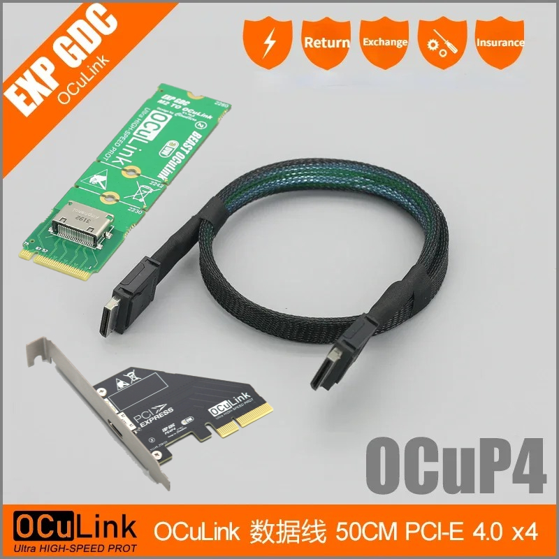 TH3P4 OCuP4 OCuLink Thunderbol - مراجعة External Gpu Dock Pcie 4.0 Oculink وسعره