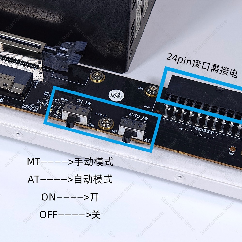 حامل OcuLink SlimSAS لتركيب وح - مراجعة External Gpu Dock Pcie 4.0 Oculink وسعره