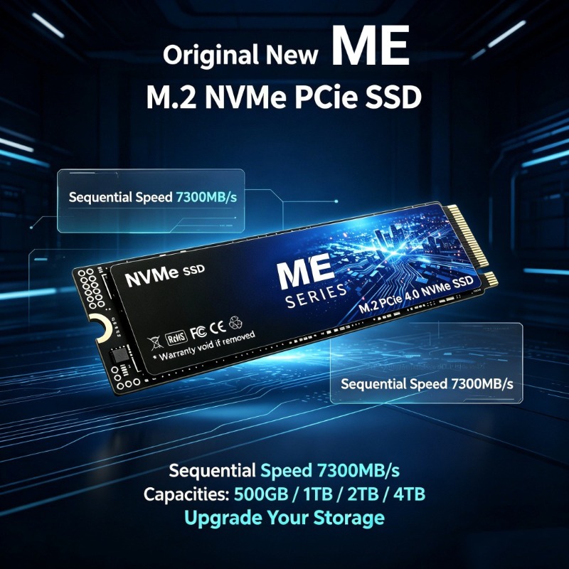 سلسلة ME الجديدة بسعة 500 جيجا - مراجعة M.2 Nvme 4Tb Pcie 4.0 Ssd وسعره