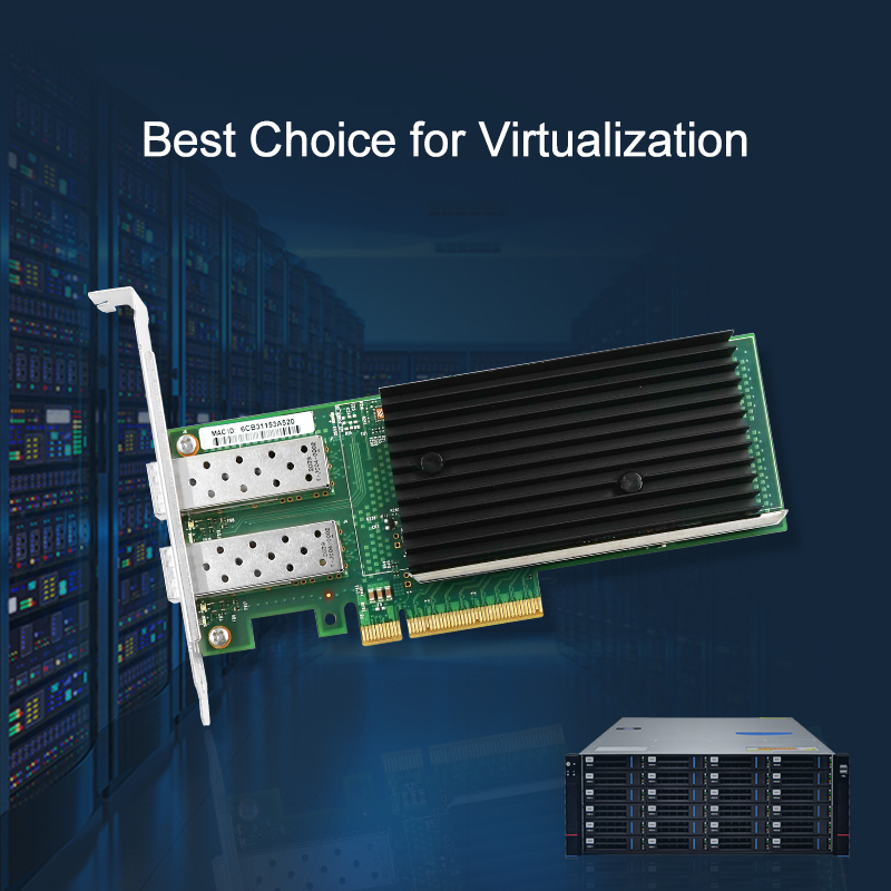 LR-LINK 1010PF-2SFP+ PCIe x8 ب - مراجعة 10Gb Sfp+ Pcie Network Card Dual Port وسعره