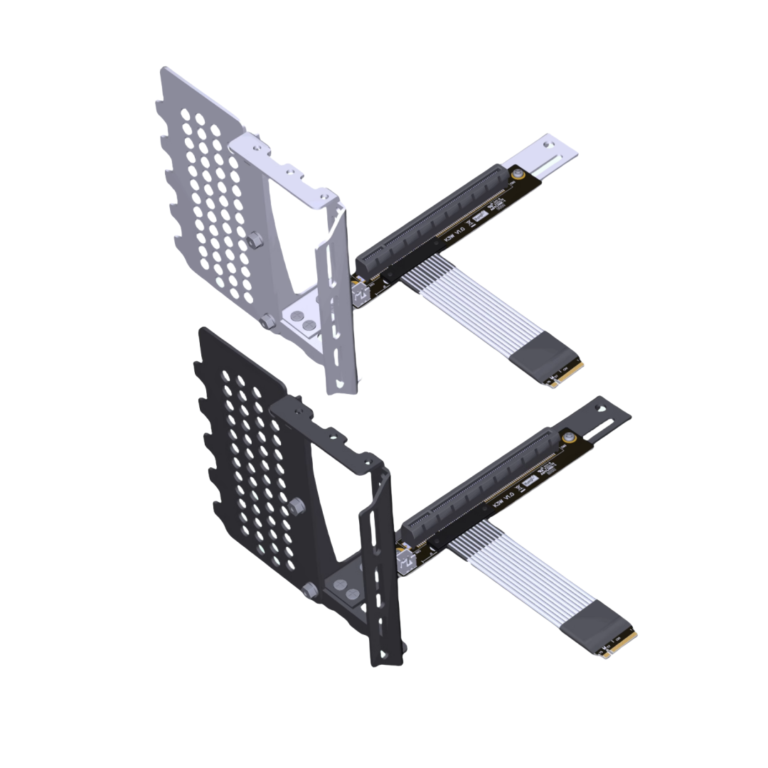 2025 جديد Riser M.2 NGFF NVMe  - مراجعة Pcie 4.0 X16 Riser Cable 90 Degree وسعره