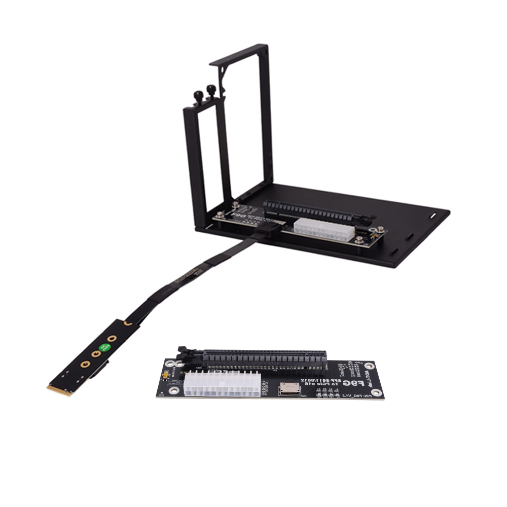F9G-BK7 EGPU Oculink GPU Dock  - مراجعة External Gpu Dock Pcie 4.0 Oculink وسعره