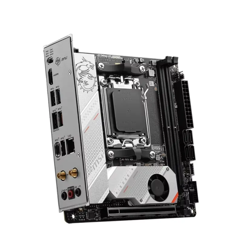 لوحة أم جديدة MPG B650I EDGE W - مراجعة B650 Itx Motherboard Wifi وسعره