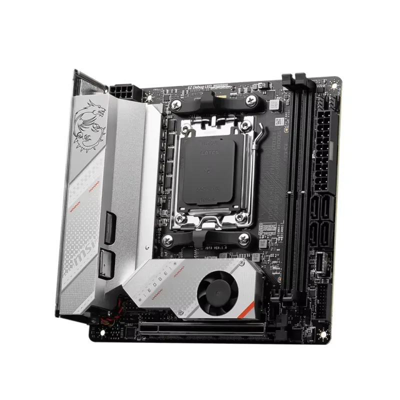 لوحة أم جديدة MPG B650I EDGE W - مراجعة B650 Itx Motherboard Wifi وسعره
