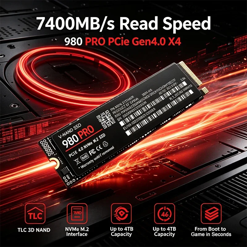 قرص SSD من نوع M.2 NVMe 980 PR - مراجعة M.2 Nvme 4Tb Pcie 4.0 Ssd وسعره