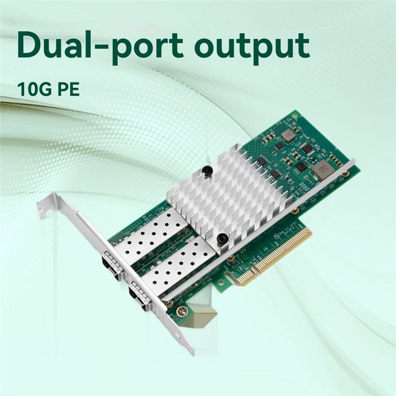 بطاقة شبكة X520-DA1 ذات المنفذ - مراجعة 10Gb Sfp+ Pcie Network Card Dual Port وسعره