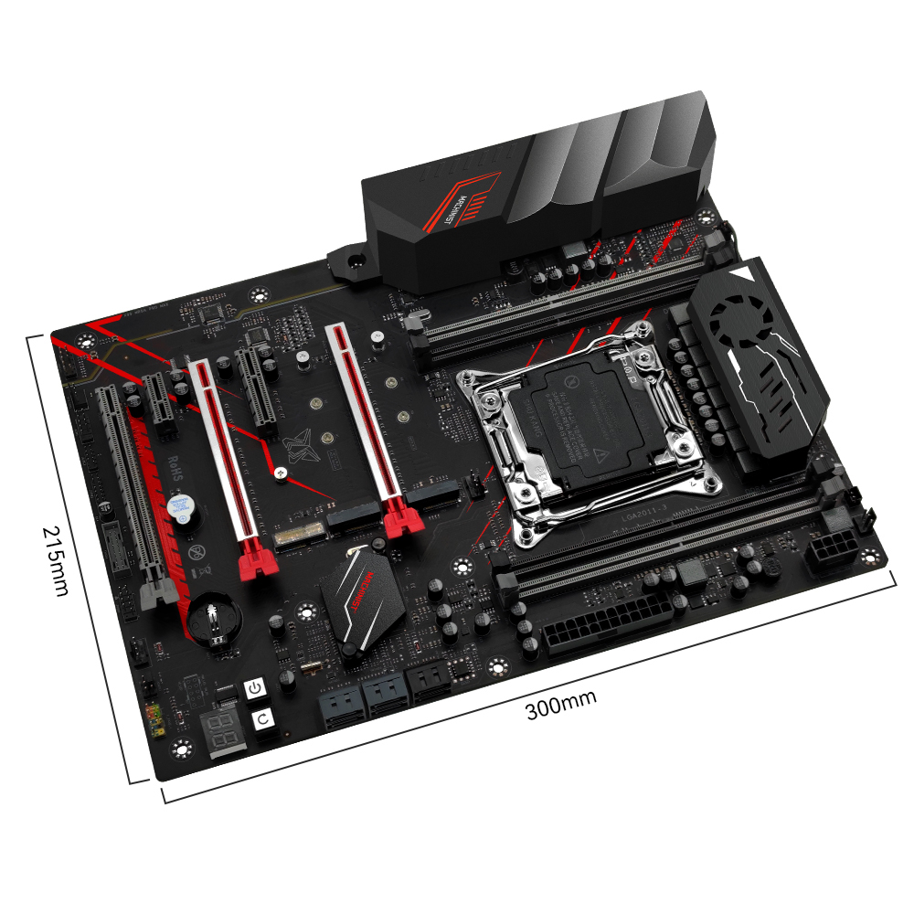 لوحة أم MACHINIST X99 MR9A PRO - مراجعة X99 Dual Cpu Motherboard Combo وسعره