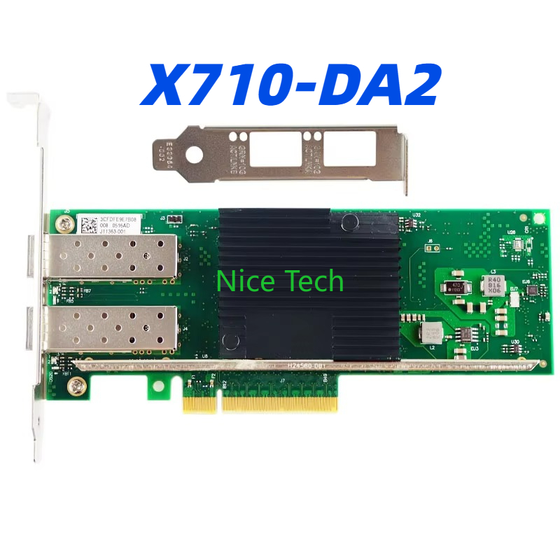 X710-DA2 ثنائي المنفذ SFP + 10 - مراجعة 10Gb Sfp+ Pcie Network Card Dual Port وسعره