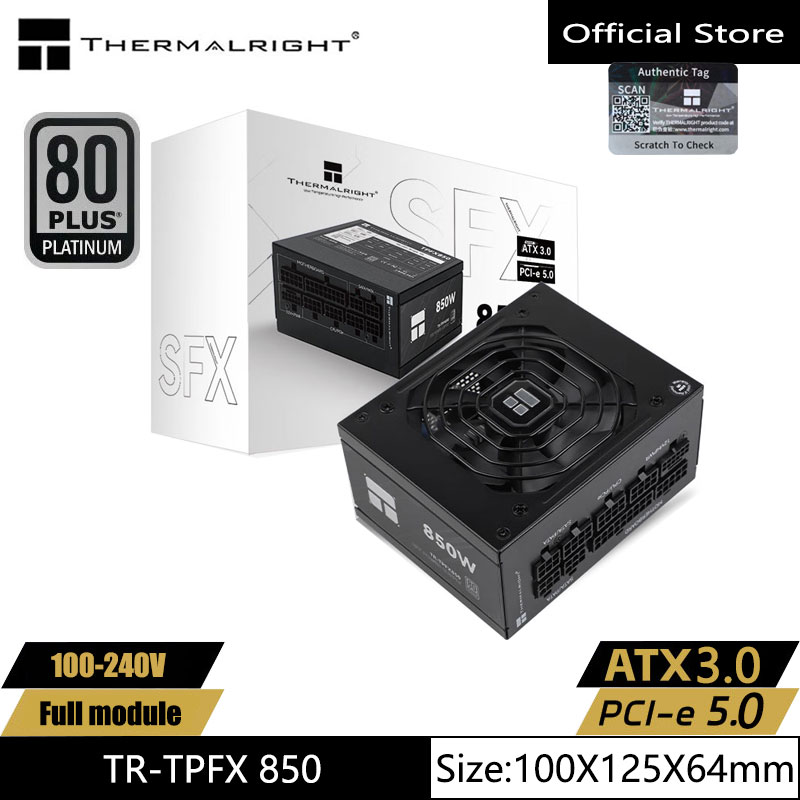 مصدر طاقة لعلبة الكمبيوتر Ther - مراجعة Sfx Power Supply 850W Gold وسعره