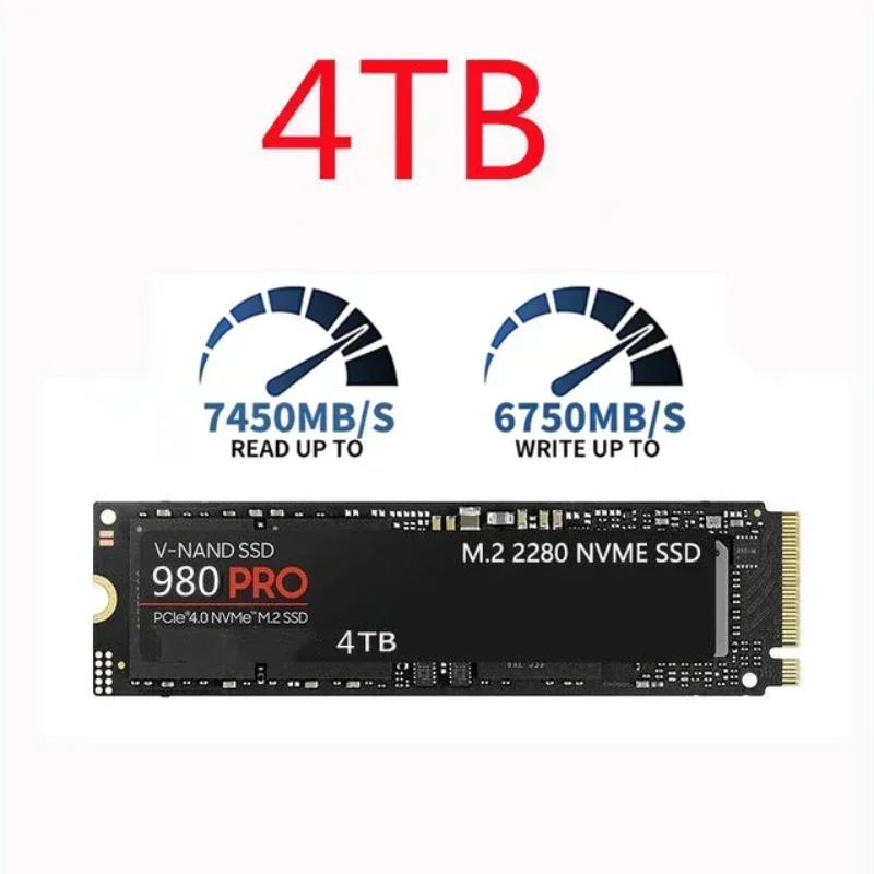 قرص صلب SSD 980 Pro جديد تمامً - مراجعة M.2 Nvme 4Tb Pcie 4.0 Ssd وسعره
